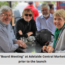 Forbes Board Meeting before the Adelaide Launch